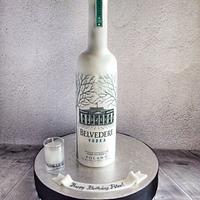 Belvedere vodka bottle