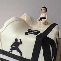 Hot karate cake