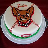 El Paso Chihuahuas Cake