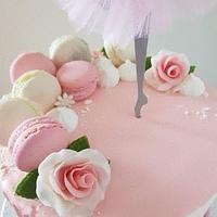 Ballerina Drip Cake