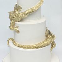 Dragon Wedding Cake