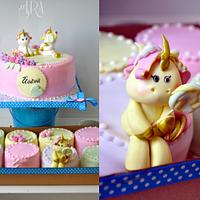 Baby Unicorn Cake