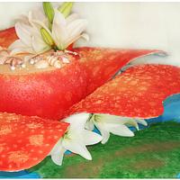 Raflesia Cake the big flower on the world