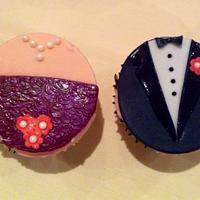 Bridal Party Cupcakes