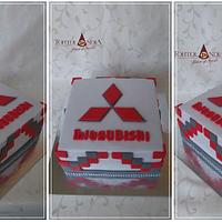 Mitsubishi cake