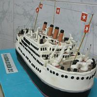 titanic cakes