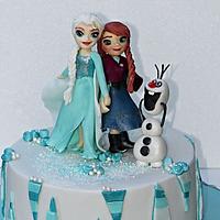 Elsa, Anna, Olaf