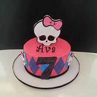 Monster High cake Monster High cake