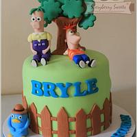 Phineas & Ferb Cake