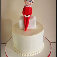 Farewell Elf on the Shelf Cake! - Cake by Renee Daly - CakesDecor