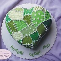 Hearth patchwork cake