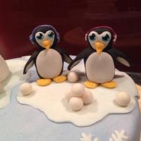 Igloo-Penguin-Cake