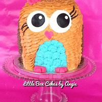 3D Owl Cake 3D Owl Cake