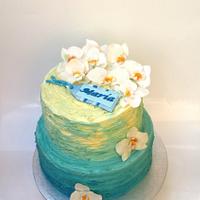 Orchidee cake