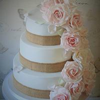 Hessian and roses