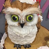 Christmas owl