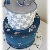 Clock cake for Samuele's 1st birthday