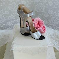 Sparkly Bridal Shoes