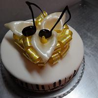 Musical cake for the artist