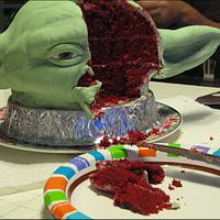 Yoda Head Cake