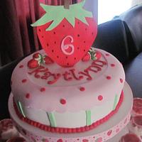 Strawberry Cupcake Tower