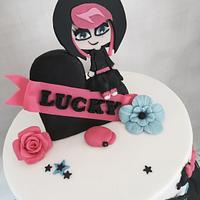 Lucky's 13 birthday cake 