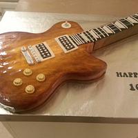 Gibson Les Paul Guitar Cake