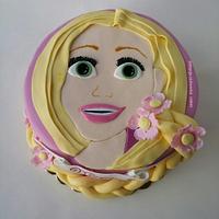 rapunzel cake