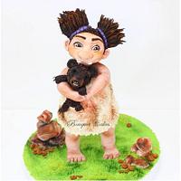 Sandy Wild Child 3D Cake