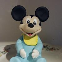 Baby Mickey caketopper
