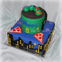 Ninja Turtles Birthday Cake