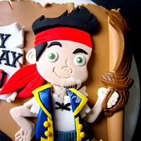 Jake & The Neverland Pirates cake