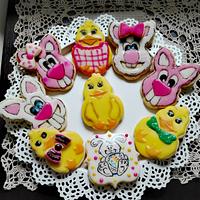 Spring and easter cookies