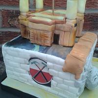 We don't need no education.......Another brick in the Wall - Pink Floyd cake