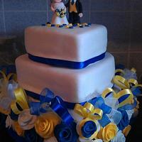1st wedding cake 