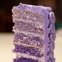Purple Ombre Cake