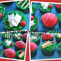 Cricketer's cupcakes