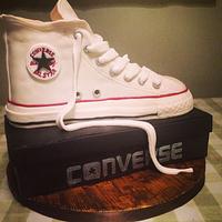 Converse Boot Cake