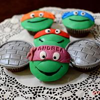 Tmnt Cupcakes - Cake By Giveandcake - Cakesdecor