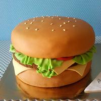 Hamburger cake