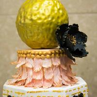 MODERN WEDDING  CAKE 