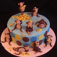 Monkey around cake