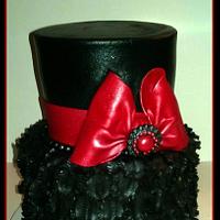 Black and Red Bridal Shower