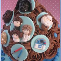 Star Wars themed Giant Cupcake