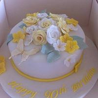 flower cake flower cake