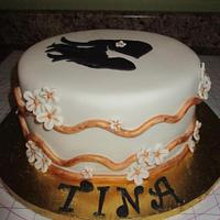 Tina's birthday cake 2018