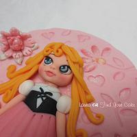 Baby Aurora Princess cake
