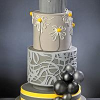 Modern Cake for American Cake Decorating Trend issue