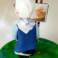 Marie - 80th Birthday Cake 