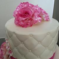 Weddingcake White Pink